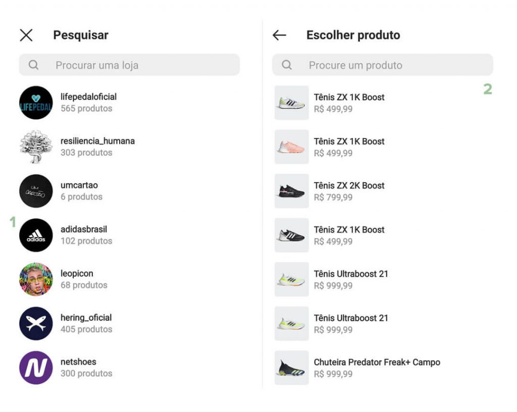 como usar as guias do instagram 05 guias produtos