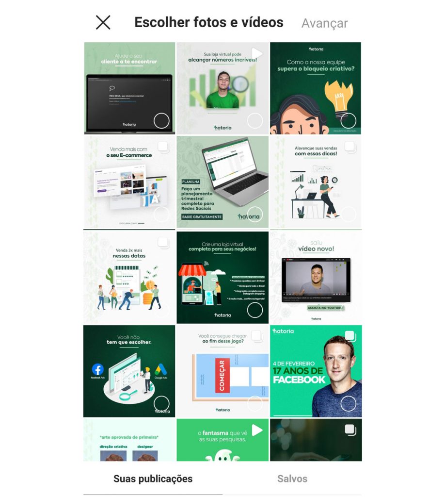 como usar as guias do instagram 06 guias de posts